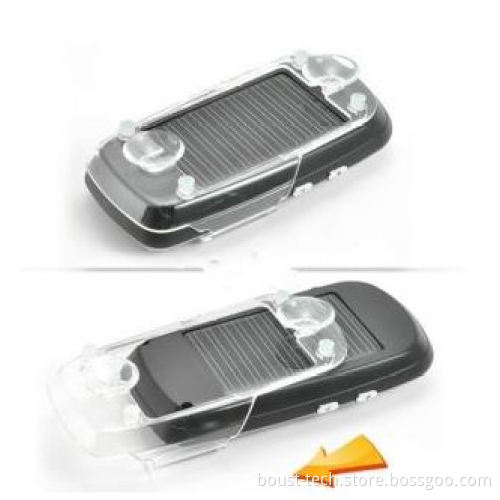 Boust Solar Bluetooth Car Kit Handsfree MP3 FM Transmitter UK BST-AAII